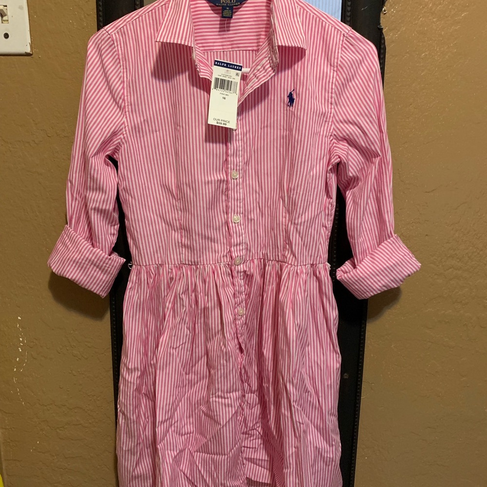 Cute Polo pink dress